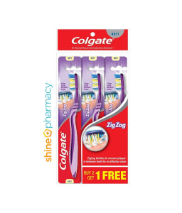 Colgate Toothbrush Zig Zag [soft] Buy 2 Free 1